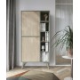 Стеллаж Perfect Home Форест / Forest RG80 2-дверный Эвкалипт/пихта сканди (PFH-091478)
