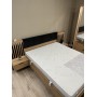 Ліжко (каркас) Perfect Home Таллі / Tally 160 з м'яким ізголів'ям двоспальне Дуб артизан/антрацит (PFH-091099)
