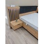Тумбы прикроватные 2 шт. Perfect Home Талли / Tally с 2 ящиками 1S/51 Дуб артизан/антрацит (PFH-091098)