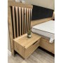 Тумбы прикроватные 2 шт. Perfect Home Талли / Tally с 2 ящиками 1S/51 Дуб артизан/антрацит (PFH-091098)