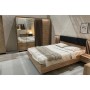 Тумбы прикроватные 2 шт. Perfect Home Талли / Tally с 2 ящиками 1S/51 Дуб артизан/антрацит (PFH-091098)