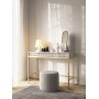 Стол туалетный Perfect Home Новая/Nova с 2 ящиками и золотыми ножками T104 Кашемир (PFH-091271)