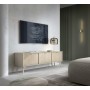 Тумба под ТВ Perfect Home Форест / Forest RTV158 3-дверная Беж песочный/пихта сканди (PFH-091479)