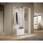 Передпокій з дзеркалом Perfect Home Неллі / Nelly 2-дверний Білий/дуб артизан (PFH-091303)