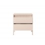 Тумба приліжкова Perfect Home Сенсо / Senso 2S/53 з 2 шухлядами Беж (PFH-092035)