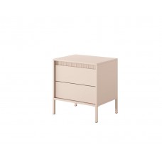 Тумба приліжкова Perfect Home Сенсо / Senso 2S/53 з 2 шухлядами Беж (PFH-092035)