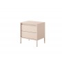 Тумба приліжкова Perfect Home Сенсо / Senso 2S/53 з 2 шухлядами Беж (PFH-092035)