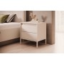 Тумба приліжкова Perfect Home Сенсо / Senso 2S/53 з 2 шухлядами Беж (PFH-092035)