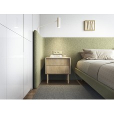 Тумба приліжкова Perfect Home Таво / Tavo 2S/53 з 2 шухлядами Дуб кремона (PFH-091402)