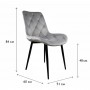 Стул PM-002 Perfect Home Серый (PFH-092065)