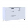 Комод Doros Торн Білий 3Ш/1Д 135х51.6х80 (DRS-012104)