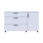 Комод Doros Торн Білий 3Ш/1Д 135х51.6х80 (DRS-012104)