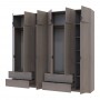 Комплект шкафов для одежды Doros Лукас (2 шт.) 270х50х240 см Канноло (DRS-011852)