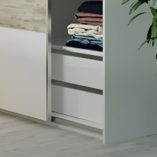 Блок ящиків для шафи-купе Doros L-Caiser Білий 87,6х50х55 см (DRS-011276)