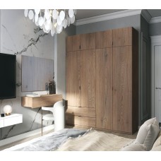 Шафа розпашна з антресоллю Doros Лукас 180х50х240 см Канноло (DRS-011882)