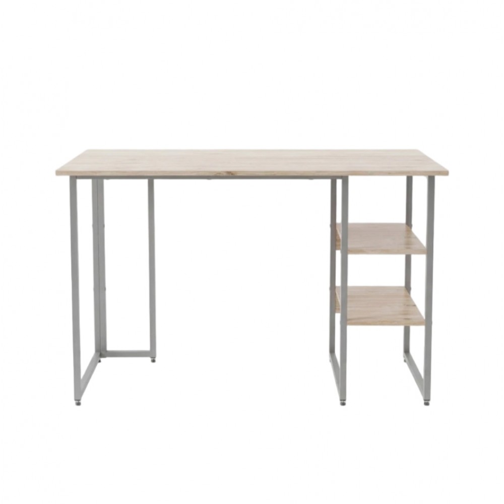 Компьютерный стол Ferrum-decor Кевин 75x100x60 серый ДСП Дуб Сан-Марино 16мм (FRD-106834)