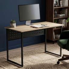 Стіл письмовий Майк Ferrum-decor 75x120x70 Чорний метал ДСП Дуб Кремона Торро 16 мм (FRD-108357)