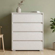 Комод на 4 шухляди LION АРТ-2 80х43х105 см Бетон Style (LION-045404)