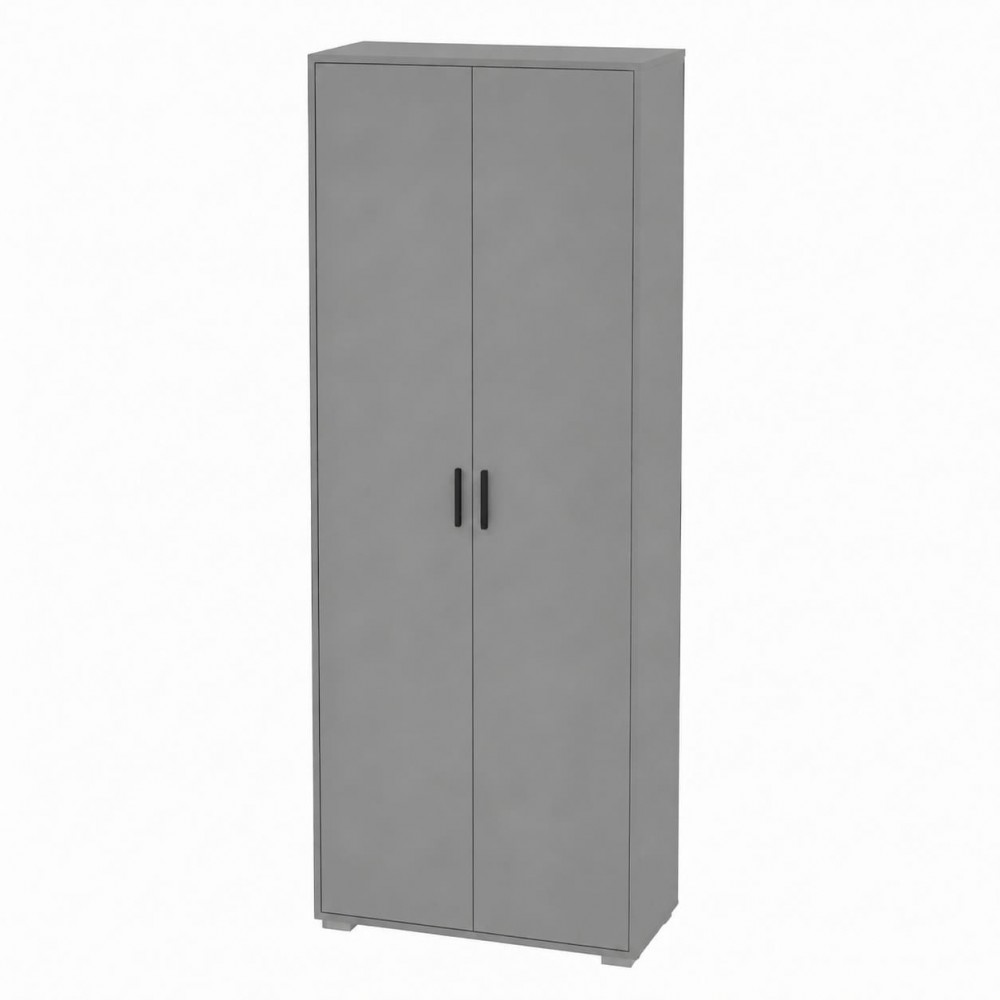 Шкаф для одежды с микролифтом LION Тиволи 75х37,5х200 см Серая Мышь (LION-045541)