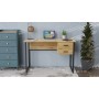 Компьютерный стол Ferrum-decor Дакота 76x140x70 черный ДСП Дуб Артизан 32мм (FRD-107287)