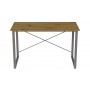 Компьютерный стол Ferrum-decor Дейв 75x100x60 серый ДСП Дуб Артизан 16мм (FRD-107027)