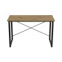 Компьютерный стол Ferrum-decor Дейв 75x120x70 черный ДСП Дуб Артизан 16мм (FRD-107047)