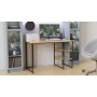 Компьютерный стол Ferrum-decor Кевин 75x120x70 черный ДСП Дуб Артизан 32мм (FRD-107227)