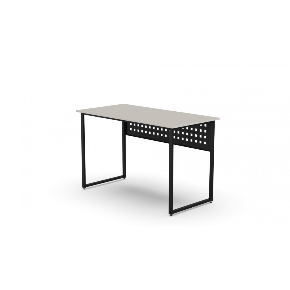 Стол письменный Майк Ferrum-decor 75x100x60 Черный металл ДСП Кашемир 16 мм (FRD-108297)