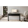 Стол письменный Майк Ferrum-decor 75x100x60 Черный металл ДСП Кашемир 16 мм (FRD-108297)