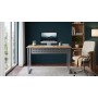 Стол письменный Майк Ferrum-decor 75x100x60 Серый металл ДСП Дуб Евок Прибрежный 16 мм (FRD-108227)