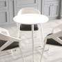 Круглий стіл OPTIMA 3 ніжки конусні Ferrum-decor 750x670x670 Білий метал ДСП Білий 16 мм (FRD-107447)