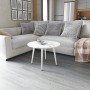 Журнальний круглий стіл OPTIMA 2 ніжки конусні Ferrum-decor 450x670x670 Білий метал ДСП Білий 16 мм (FRD-107477)