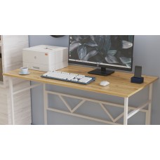 Комп'ютерний стіл Ferrum-decor Раян 75x120x70 білий ДСП Дуб Артизан 16 мм (FRD-107077)