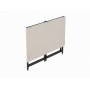Стол трансформер раскладной Слай Ferrum-decor 75x90x50 Черный металл ДСП Кашемир 16 мм (FRD-107827)