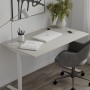 Стол письменный Space Ferrum-decor 750x1200x600 Белый металл ДСП Кашемир 16 мм (FRD-107917)