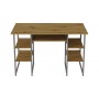 Компьютерный стол Ferrum-decor Тим 75x120x70 серый ДСП Дуб Артизан 16мм (FRD-106947)