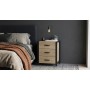 Тумба универсальная Ferrum-decor Вивьен 3 50x41x40 черный ДСП Дуб Кремона Торро 16мм (FRD-107747)