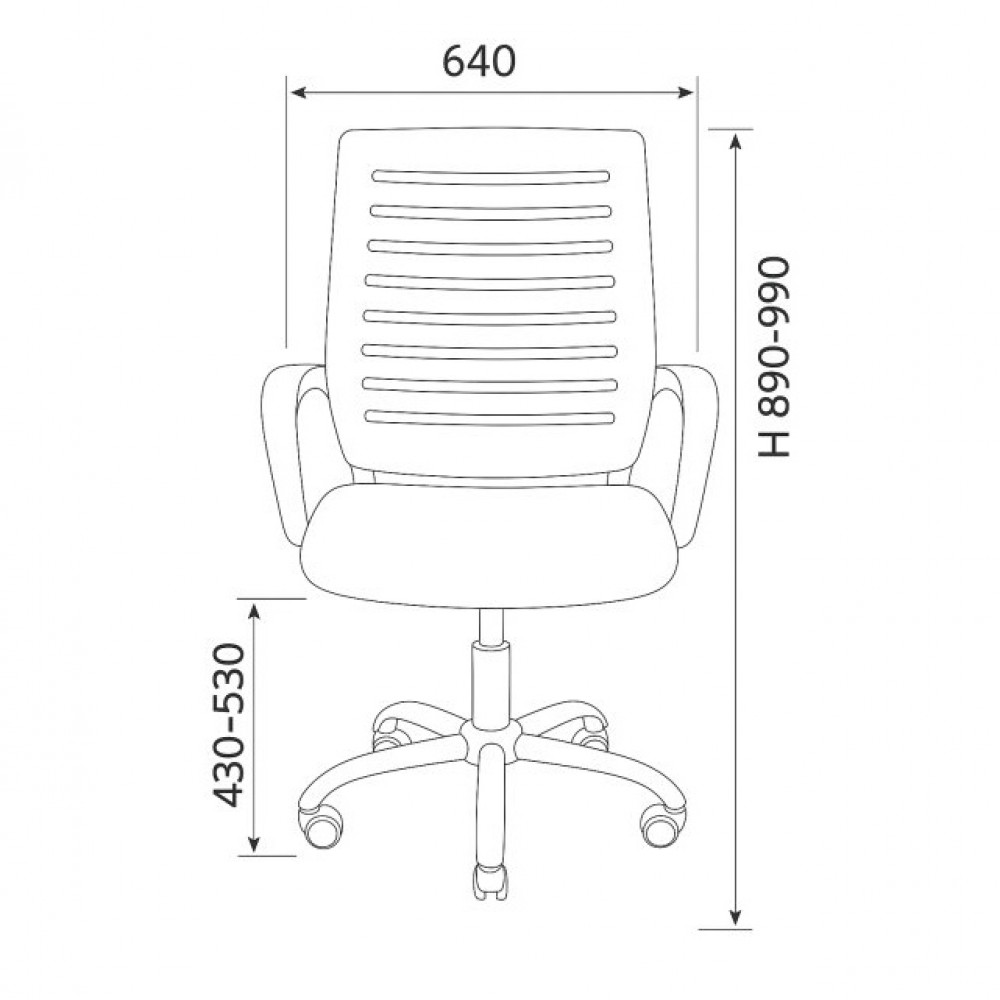 Компьютерное кресло Perfect Home BO-002GB Серый (PFH-092124)