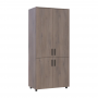 Шкаф для одежды Doros Торн Кремона Канноло 2 ДСП (полки) 90х51.6х200 (DRS-012014)