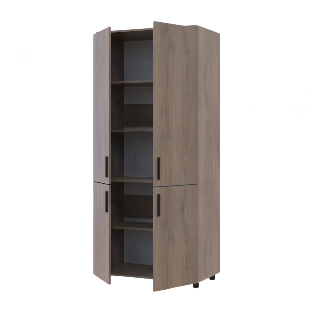 Шкаф для одежды Doros Торн Кремона Канноло 2 ДСП (полки) 90х51.6х200 (DRS-012014)