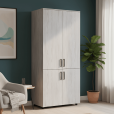 Шафа для одягу Doros Торн Сосна Натті 2 ДСП (полиці) 90х51.6х200 (DRS-012074)