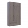 Шкаф распашной с антресолью Doros Лукас 135х50х240 см Канноло (DRS-011883)