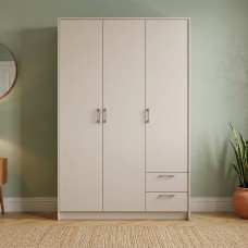 Шафа для одягу Doros Ронді Кашемір 3 ДСП 121х52х195 (80738472) (DRS-012185)
