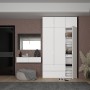 Комплект мебели Doros Левия + зеркало Белый 100х32х100 (42005235)
