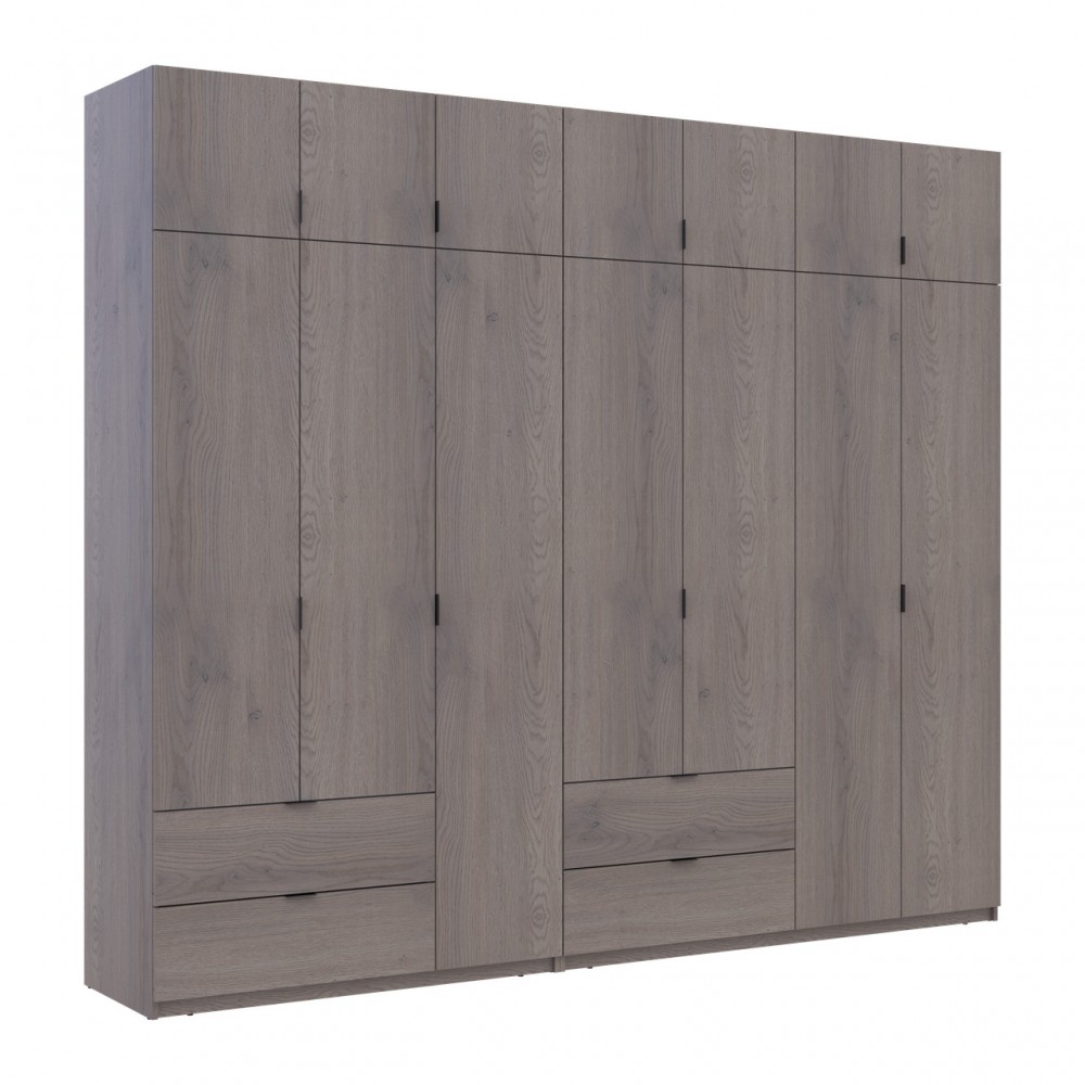 Комплект шаф для одягу Doros Лукас (2 шт.) 280х50х240 см Канноло (DRS-011853)