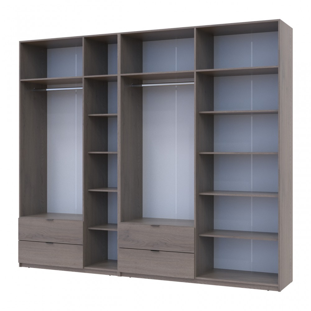 Комплект шаф для одягу Doros Лукас (2 шт.) 280х50х240 см Канноло (DRS-011853)