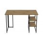 Компьютерный стол Ferrum-decor Кевин 75x100x60 черный ДСП Дуб Артизан 32мм (FRD-106835)