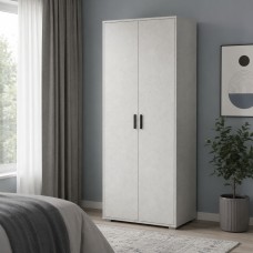 Шкаф для одежды с микролифтом LION Тиволи 75х37,5х200 см Бетон Style (LION-045543)