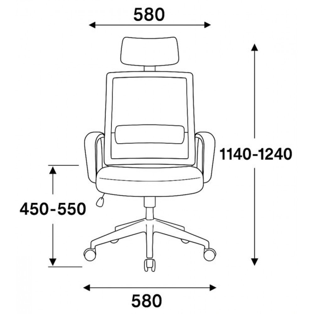 Компьютерное кресло Perfect Home BO-003BB Черный (PFH-092125)