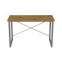 Компьютерный стол Ferrum-decor Дейв 75x140x70 серый ДСП Дуб Артизан 32мм (FRD-107058)